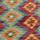 Etnický koberec Kelim Chobi 152x189 ručně tkaný Kilim