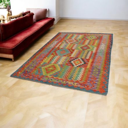 Ručně tkaný Kelim 166x238 Koberec Kelim Maimana