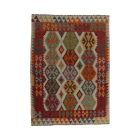 Etnický koberec Kelim Chobi 147x202 ručně tkaný Kilim