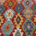 Ručně tkaný Kelim Chobi 177x250 afghánský vlněný koberec Kilim