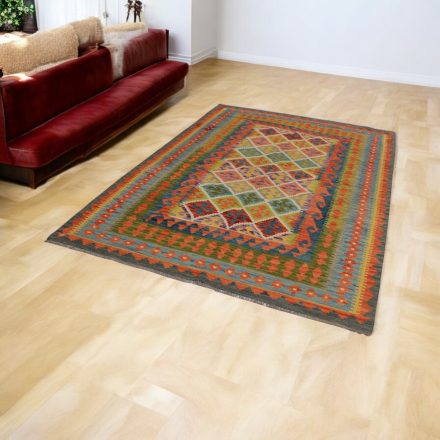 Afghánský Kilim Chobi 168x246 ručně tkaný koberec Kelim