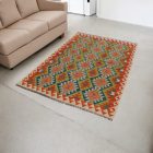 Vlněný koberec Kelim Chobi 126x178 ručně tkaný Afghánský Kelim