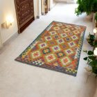 Etnický koberec Kelim Chobi 101x213 ručně tkaný Kilim