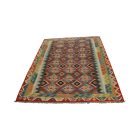 Afghánský koberec Kelim Chobi 150x204 etnický ručně tkaný Kilim