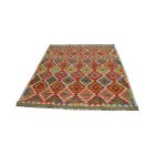Ručně tkaný Kelim Chobi 160x194 afghánský vlněný koberec Kilim