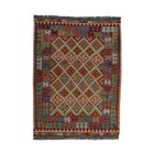 Etnický koberec Kelim Chobi 152x206 ručně tkaný Kilim