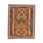 Koberec Kelim Chobi 159x195 afghánský ručně tkaný Kilim
