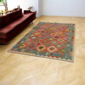   Koberec Kelim Maimana 165x253 afghánský ručně tkaný koberec Kilim