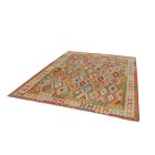 Ručně tkaný Kelim Chobi 215x293 afghánský vlněný koberec Kilim