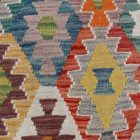 Ručně tkaný Kelim Chobi 215x293 afghánský vlněný koberec Kilim