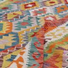 Ručně tkaný Kelim Chobi 215x293 afghánský vlněný koberec Kilim