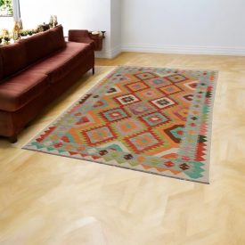 Afghánský Kelim Chobi 165x253 ručně tkaný koberec Kelim