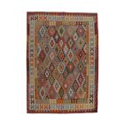 Ručně tkaný Kelim Chobi 207x290 afghánský vlněný koberec Kilim