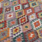 Ručně tkaný Kelim Chobi 207x290 afghánský vlněný koberec Kilim