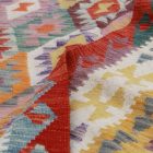 Ručně tkaný Kelim Chobi 207x290 afghánský vlněný koberec Kilim