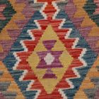 Ručně tkaný Kelim Chobi 202x286 afghánský vlněný koberec Kilim