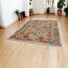 Afghánský koberec Kelim Chobi 210x295 etnický ručně tkaný Kilim