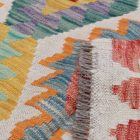 Ručně tkaný Kelim Chobi 196x296 afghánský vlněný koberec Kilim