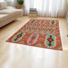 Koberec Kelim Chobi 195x304 afghánský ručně tkaný Kilim