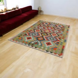   Afghánský koberec Kelim Chobi 179x254 etnický ručně tkaný Kilim