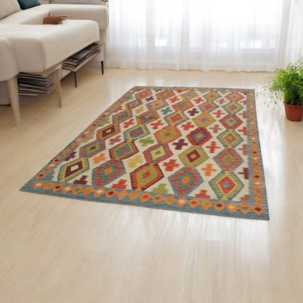 Koberec Kelim Chobi 200x288 afghánský ručně tkaný Kilim