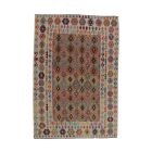 Ručně tkaný Kelim Chobi 202x291 afghánský vlněný koberec Kilim