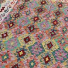 Ručně tkaný Kelim Chobi 202x291 afghánský vlněný koberec Kilim