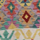 Ručně tkaný Kelim Chobi 202x291 afghánský vlněný koberec Kilim