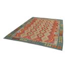 Koberec Kelim Chobi 206x292 afghánský ručně tkaný Kilim