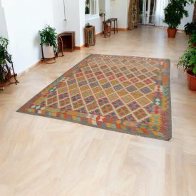 Afghánský Kelim Chobi 207x292 ručně tkaný koberec Kelim