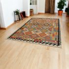 Afghánský Kelim Chobi 205x301 ručně tkaný koberec Kelim