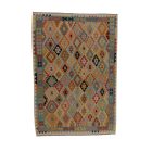 Afghánský koberec Kelim Chobi 205x297 etnický ručně tkaný Kilim