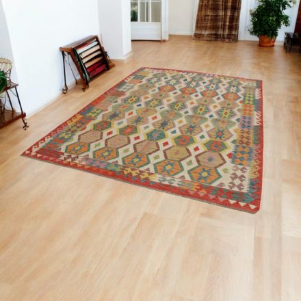 Koberec Kelim Chobi 203x297 afghánský ručně tkaný Kilim