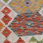 Ručně tkaný Kelim Chobi 212x294 afghánský vlněný koberec Kilim