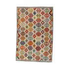 Etnický koberec Kelim Chobi 204x304 ručně tkaný Kilim