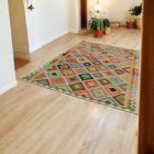 Etnický koberec Kelim Chobi 195x303 ručně tkaný Kilim