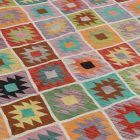 Etnický koberec Kelim Chobi 195x303 ručně tkaný Kilim