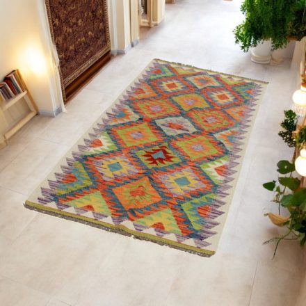 Ručně tkaný Kilim 84x197 Koberec Kilim Maimana
