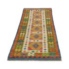 Ručně tkaný Kelim Chobi 80x244 afghánský vlněný koberec Kilim