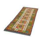 Ručně tkaný Kelim Chobi 80x244 afghánský vlněný koberec Kilim