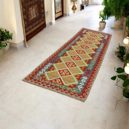 Afghánský Běhouný Kilim Chobi 88x298 ručně tkaný koberec