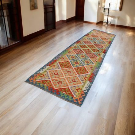 Běhouný Kilim Maimana 87x390 afghánský ručně tkaný koberec Kilim