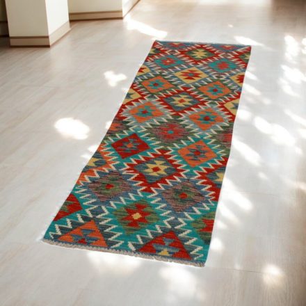 Běhouný Kilim Maimana 58x203 afghánský ručně tkaný koberec Kilim
