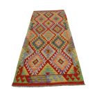 Ručně tkaný Kelim 88x290 afghánský vlněný koberec Kilim