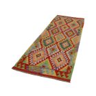 Ručně tkaný Kelim 88x290 afghánský vlněný koberec Kilim