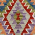 Ručně tkaný Kelim 88x290 afghánský vlněný koberec Kilim