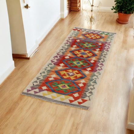 Běhouný Kilim Maimana 65x193 afghánský ručně tkaný koberec Kilim