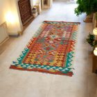Etnický Běhoun koberec Kilim Chobi 85x194 ručně tkaný Kilim