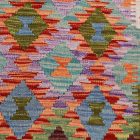 Etnický Běhoun koberec Kilim 63x202 ručně tkaný Kilim