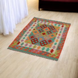 Koberec Kelim Chobi 80x121 afghánský ručně tkaný Kilim